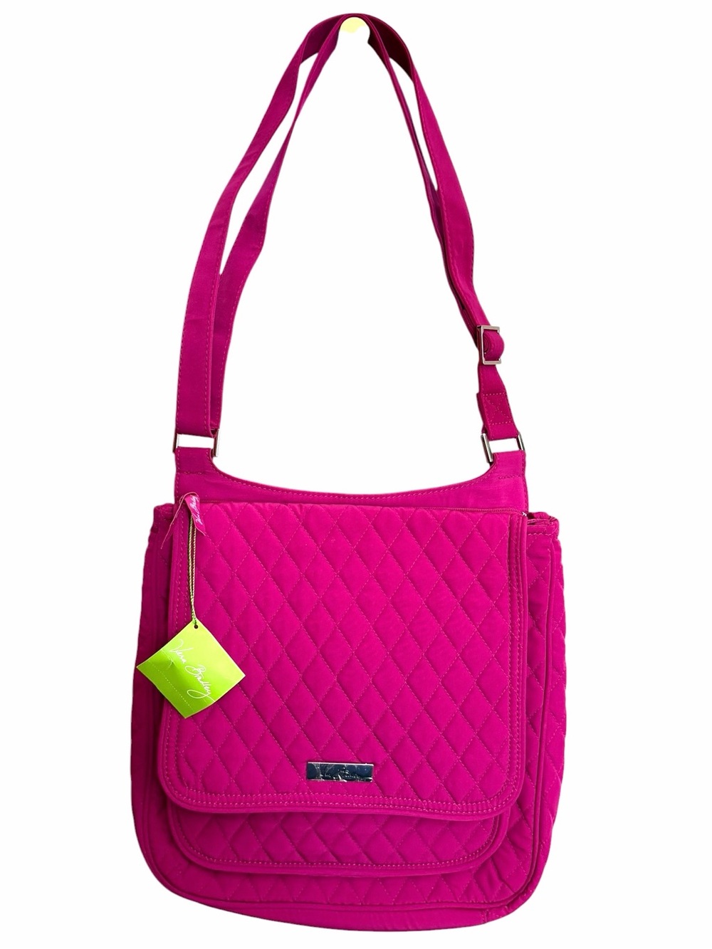 Vera Bradley Quilted Magenta Shoulder Bag